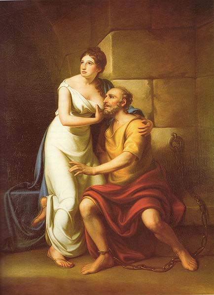 Rembrandt Peale The Roman Daughter